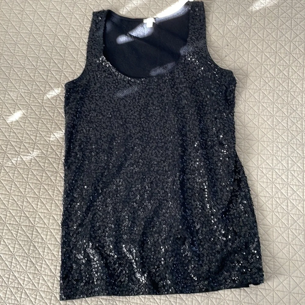 J. Crew Sequin Top - Picture 2 of 5